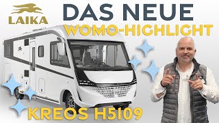 Tom Feilner zeigt: So luxuriös kann Wohnmobilreisen sein  Laika Kreos H 5109!