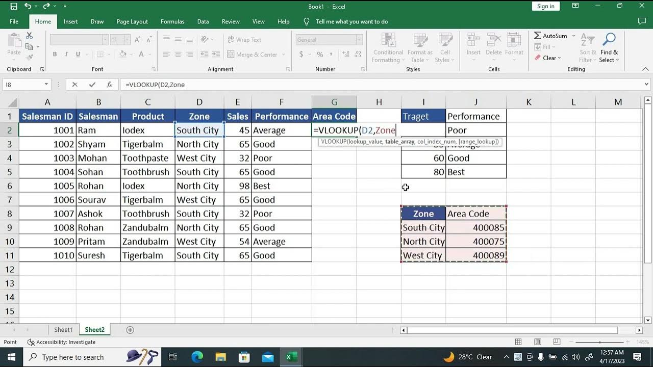 RangeVLOOKUP PART 3 vlookupvlookupformula YouTube