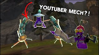 I built Animal Company YouTubers there own personal mech…