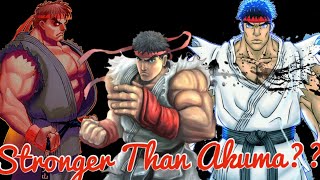 How Strong is Ryu [ Street Fighter V ] - Power of Nothingness - Satsui No Hado