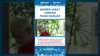 SHORT | Momen Puan Maharani Salami Ganjar Pranowo Usai Diresmikan jadi Capres PDIP