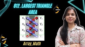 812. Largest Triangle Area | Maths | Leetcode