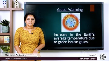 Grade 5 General Science Chapter 12 Class 3 Global warming and steps to reduce air pollution