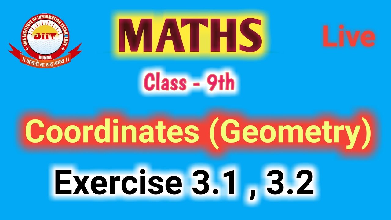 Math Class 9th. (Coordinates- Geometry) - YouTube
