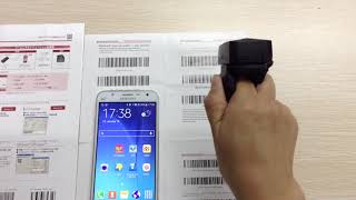 Celebrity Posunitech wearable ring barcode scanner FS02 2d Profile