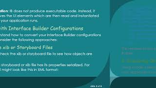 Understanding Interface Builder: Translating Interface Builder Settings into Objective-C