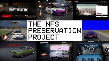 The NFS Preservation Project: Introduction
