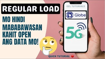 PAANO DI MAKAINAN NG LOAD SA GLOBE | HOW TO PREVENT UNWANTED DATA CHARGES ON GLOBE & TM