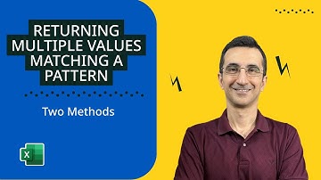 Simplest Way to Extract Multiple Values Matching a Pattern in Excel Using Regular Expressions!
