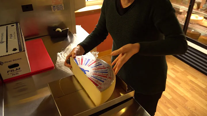 Kathy Workman of Edelweiss Cheese Cuts Appenzeller
