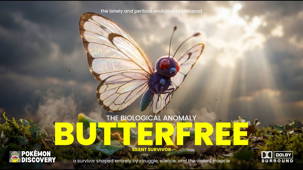 Real Life Pokémon – NatGeo: Butterfree | The Silent Survivor
