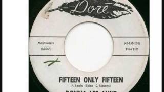 Donna Lee-Anne - Fifteen Only Fifteen (1962) chords