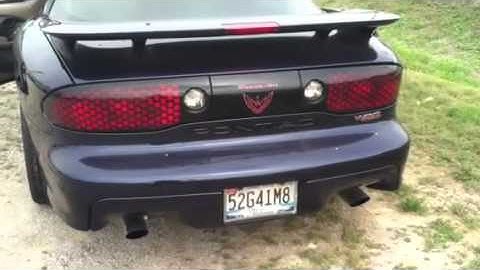 1998 Trans am ws6 no cats magnaflow exhaust