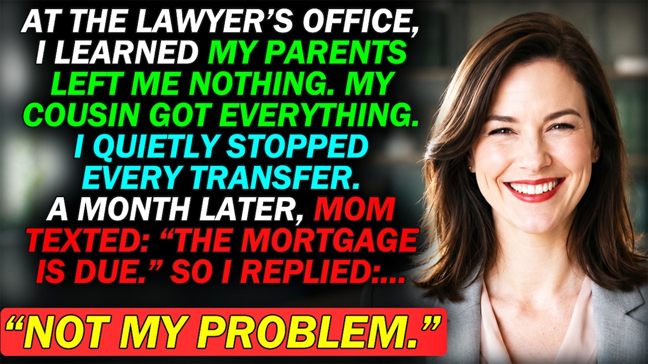 I paid my parents’ mortgage for six years. Seventy-two payments, $1,400 every month, plus their phones, her car insurance, even the roof. I never once got a thank you. I just believed what my mom...