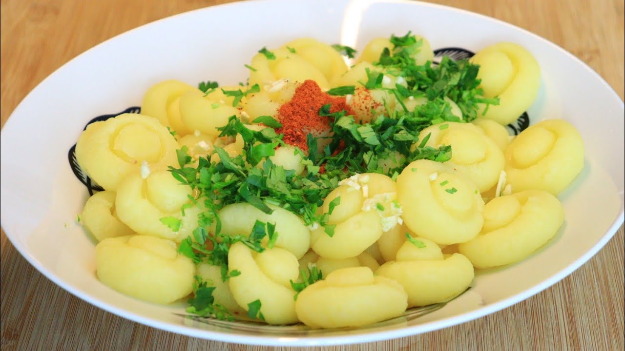 PATATES Sarımsak SOSUYLA Erişteden DAHA Lezzetli VE Pratik YEMEK Tarifleri
