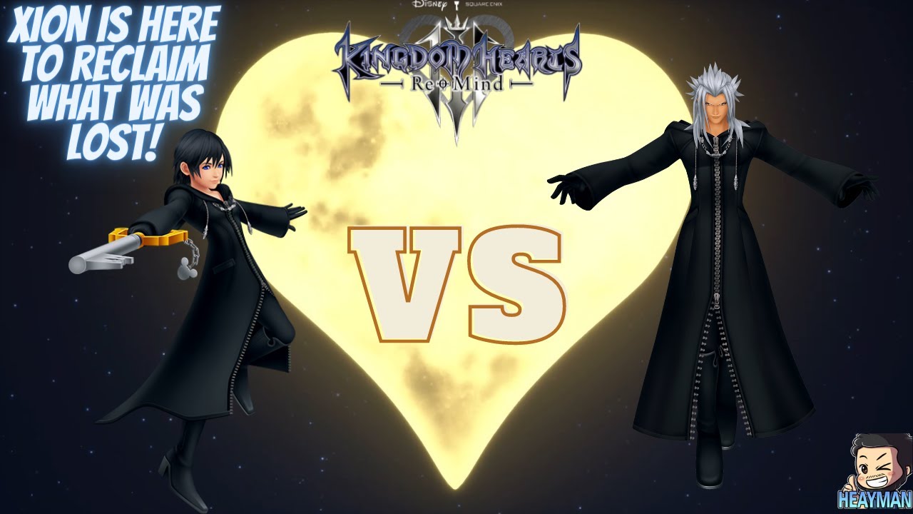 [KH3] Xion vs Xemnas Showcase!
