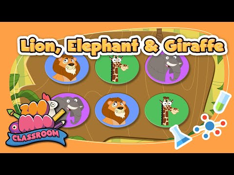 Let's train our little brain! | MIX & MATCH | @ZooMoo #kidsgames #kidslearning