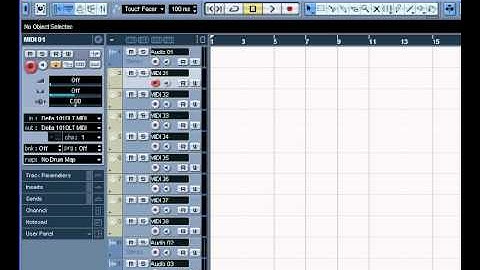 01- Cubase Video Tutorial - Introduction to Cubase