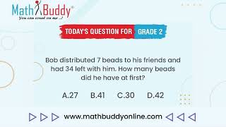 Math Practice Problem Grade 2 Question 301