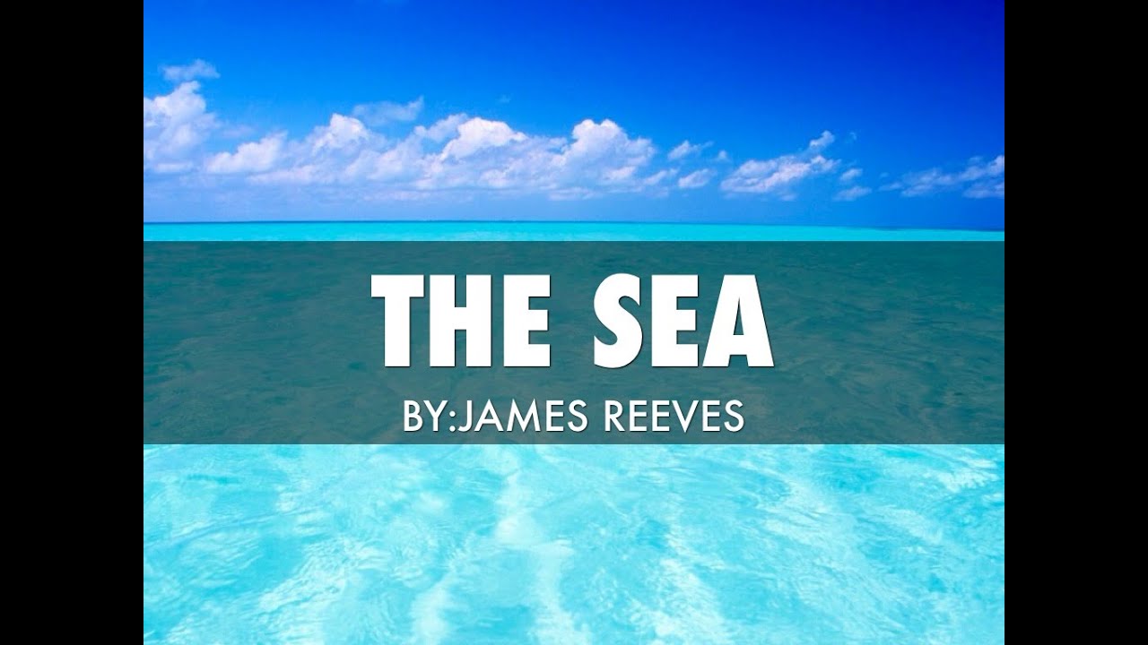 the sea by james reeves analysis