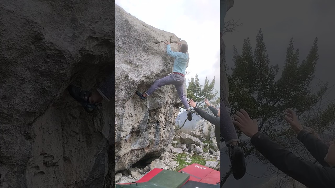 La dinvertida SS (6b+) @ El Cantu [Teverga]