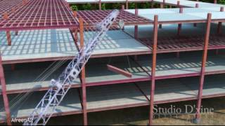 How to make  steel building construction process