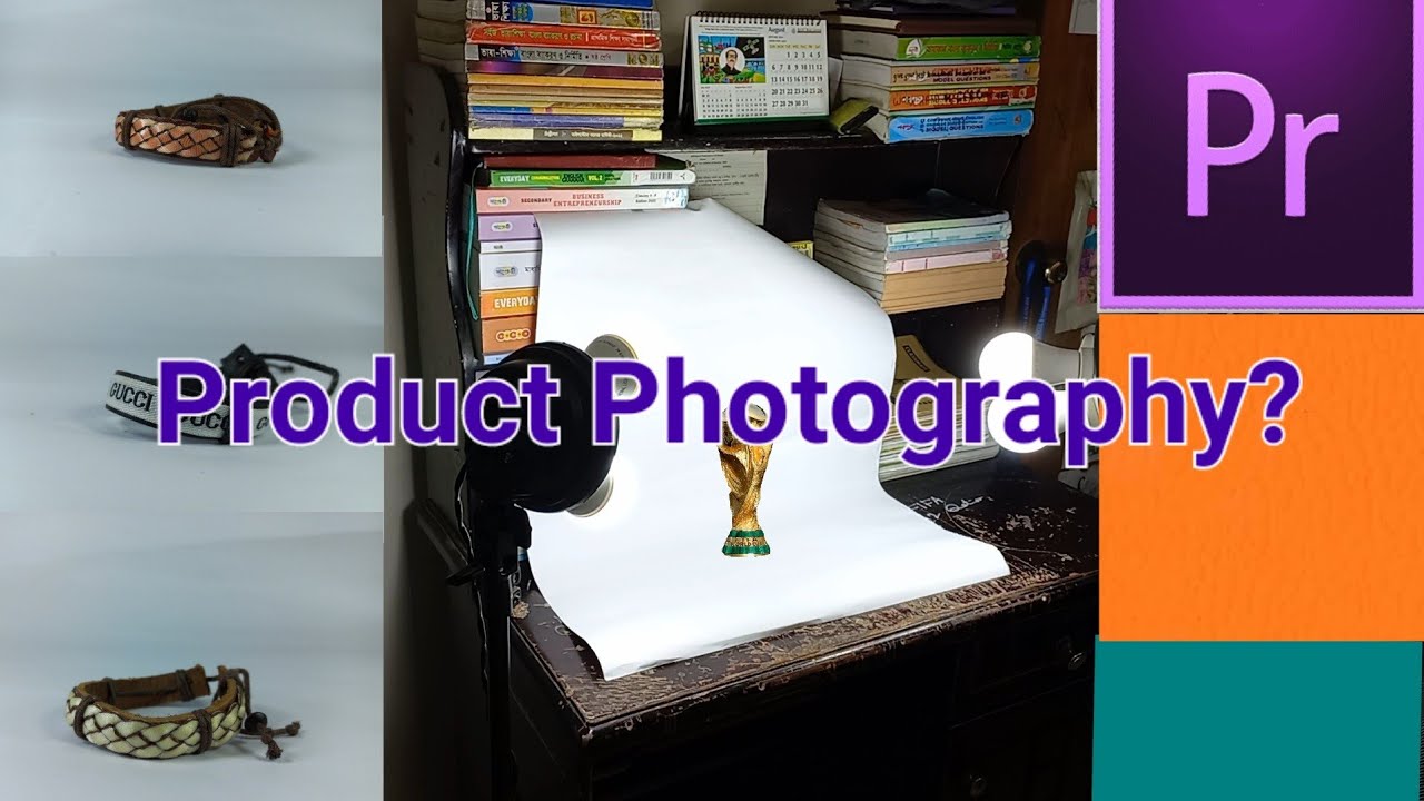 How to do product photography YouTube