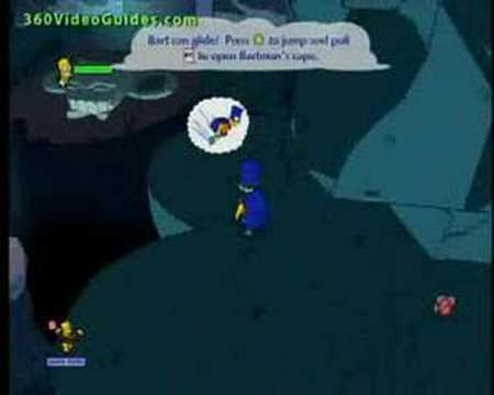 The Simpsons Game - Bartman Begins Guide - Part 1 of 2