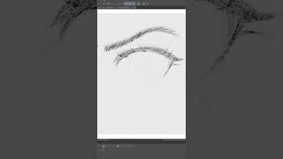 How I digitized My Pencil Eye Drawing #drawingtips #process