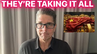 CHINA JUST DRAINED 88 TONS OF GOLD USING LONDON OTC TO MASK MOVE FROM THE DOLLAR -21 STRAIGHT MOS.