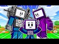 TV MAN y TV WOMAN TIENEN UN HIJO EN MINECRAFT 😲 ¿SON PADRES? 📺📺 TVMAN MINECRAFT image