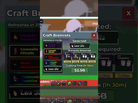 Fuse Brainrot Las Sis Secret Roblox Brainrot Stealabrainrot