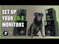 Comment configurer et placer les moniteurs de studio  mackie crx