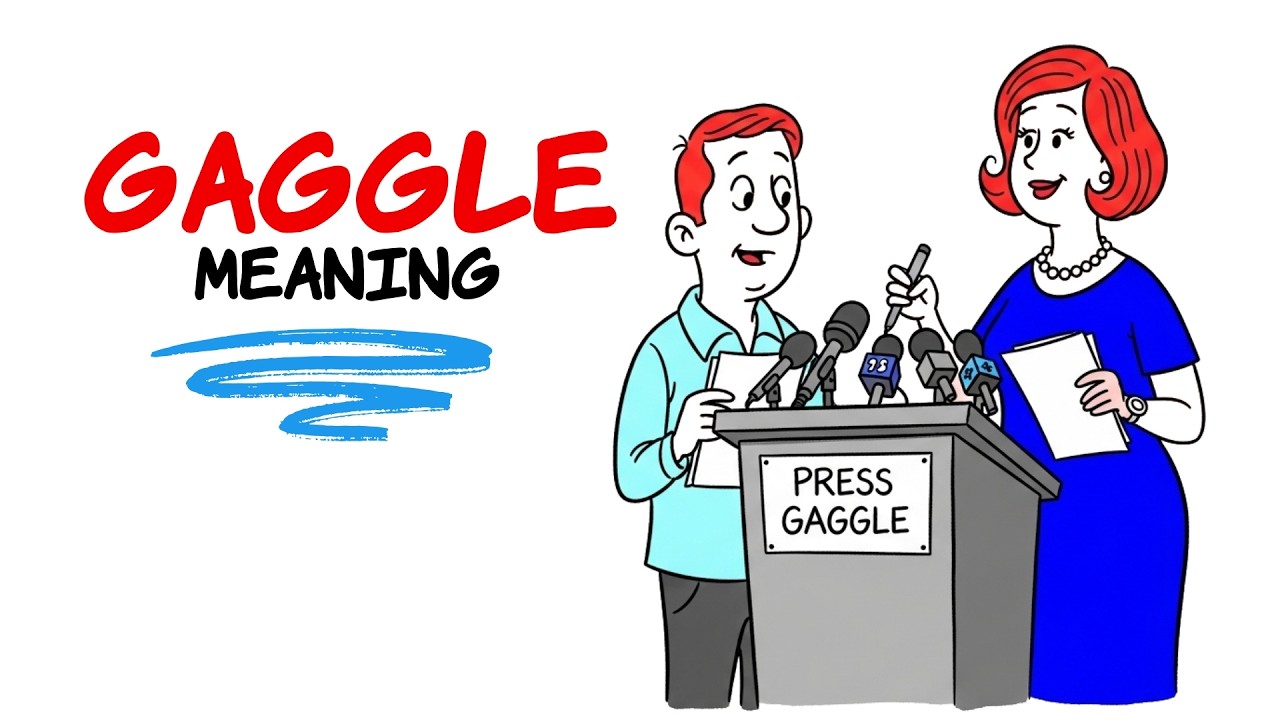 Gaggley What Does Gaggle Mean? | From Geese to Slang & Politics Explained ...