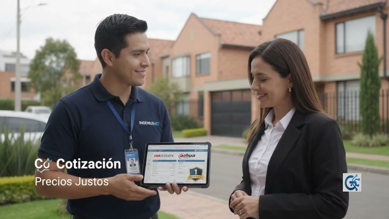 Miniatura del video: Proceso de instalación de cámaras de seguridad en Bogotá