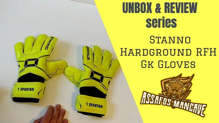 Stanno HARDGROUND RFH Gk gloves unboxing & review