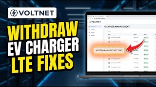 How to withdraw LTE connectivity fixes for EV chargers - Detailed Guide