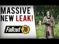 FALLOUT 76 HUGE LEAK - Gameplay Info, Multiplayer Details, Story, Building Mechanics & More!