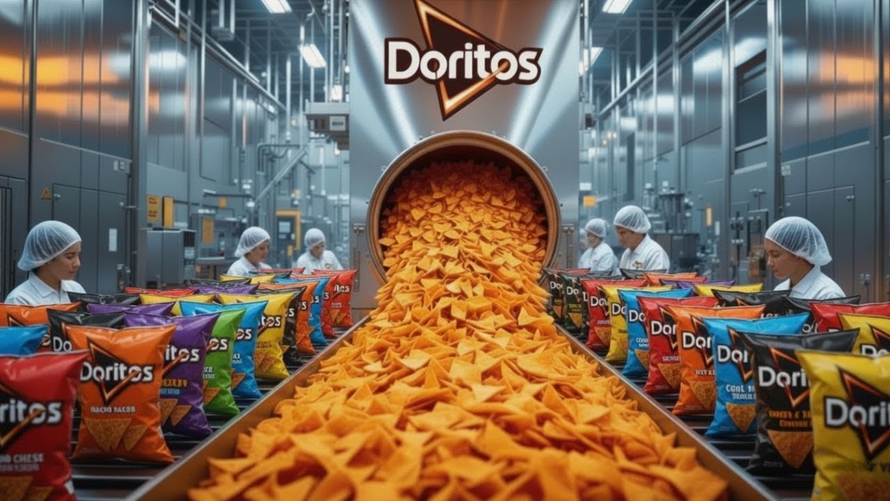 Comment c’est fait : Les Doritos, De simples grains de maïs devenus un phénomène mondial !