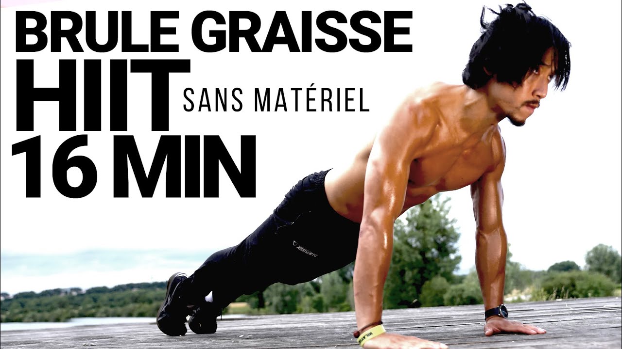16 MIN HIIT pour PERDRE DU VENTRE (SANS MATÉRIEL!)