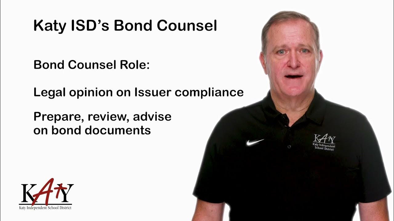 Katy ISD’s Bond Counsel YouTube