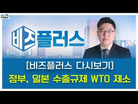 [비즈플러스 다시보기]  정부, 日 수출규제 WTO 제소