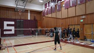 PHHS Badminton VS Mitty - Boy Singles - Varsity #2 - 4.15.22