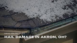 Hail Damage in Akron, OH