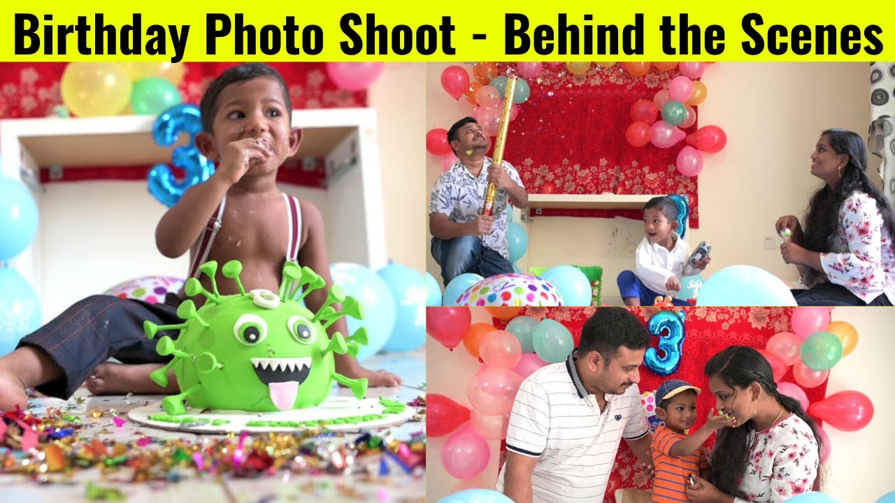 Birthday Photo Shoot - Behind the Scenes | Little Tharun
