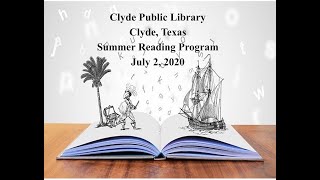 Clyde Public Library Summer Reading Program Week 5