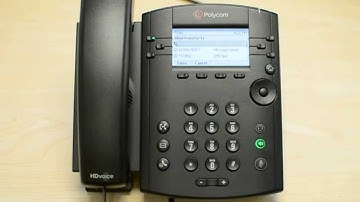 VVX300 & VVX310 Blind Transfer Tutorial