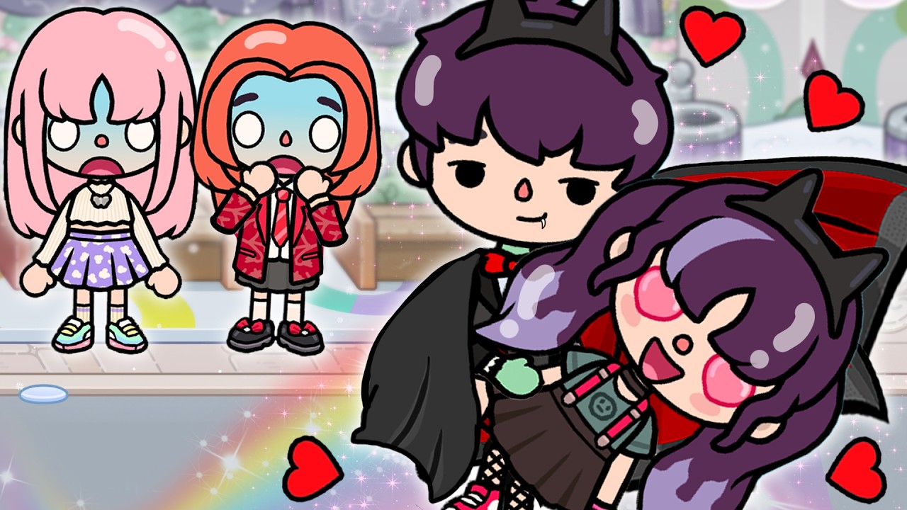 Poor Girl Become Vampire | Toca Life Story | Toca Boca