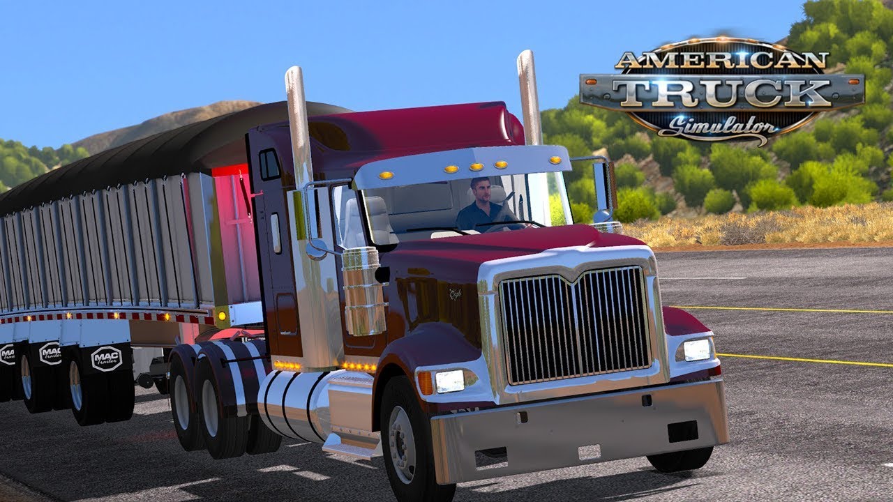 American Truck Simulator - International 9900! gaming logo