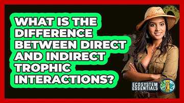 What Is The Difference Between Direct And Indirect Trophic Interactions? - Ecosystem Essentials